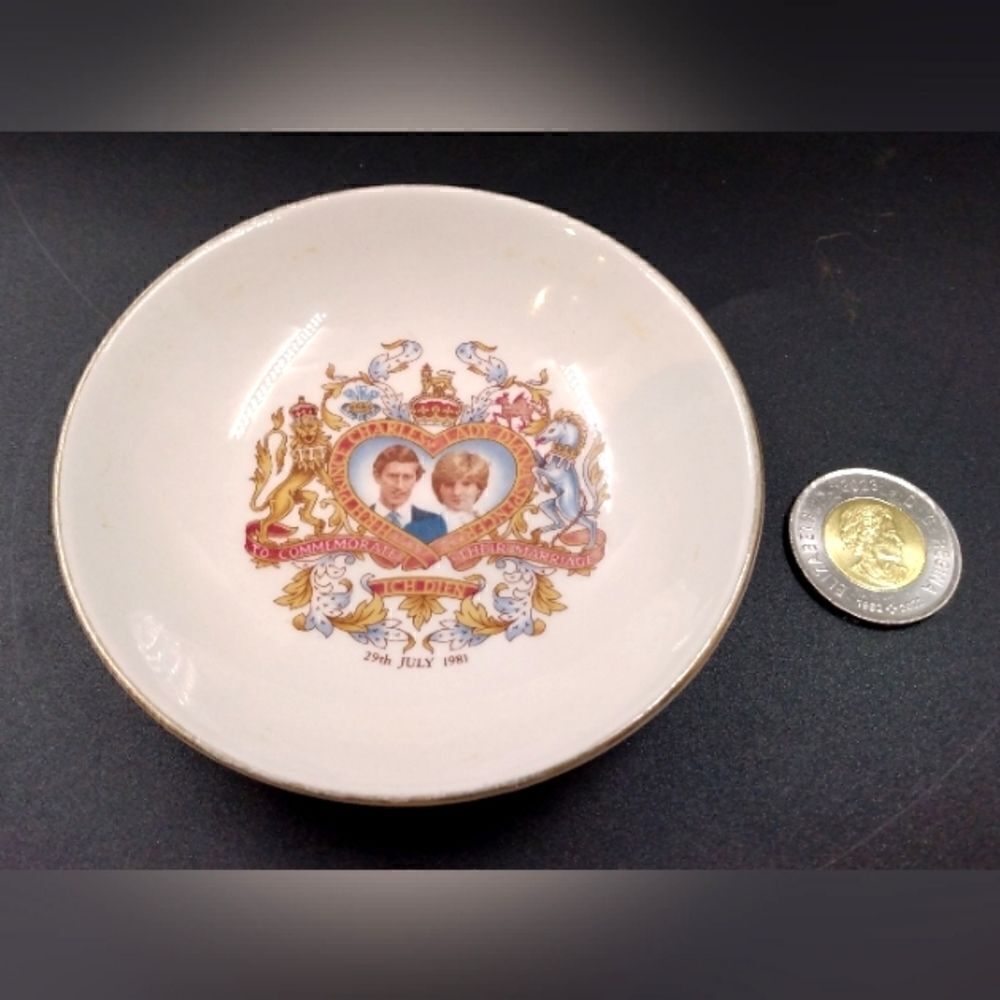 Princess Kate Diana Prince William King Charles Cup & Bowl Staffordshire England - Picture 10 of 14